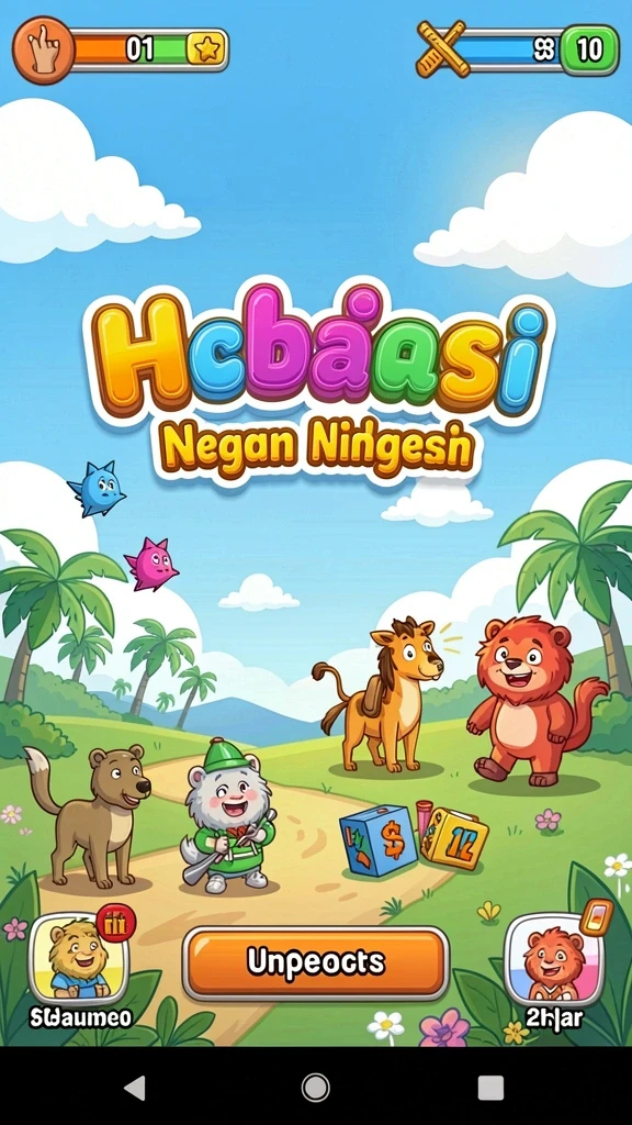 filter303 - Tampilan awal game yang menawan.