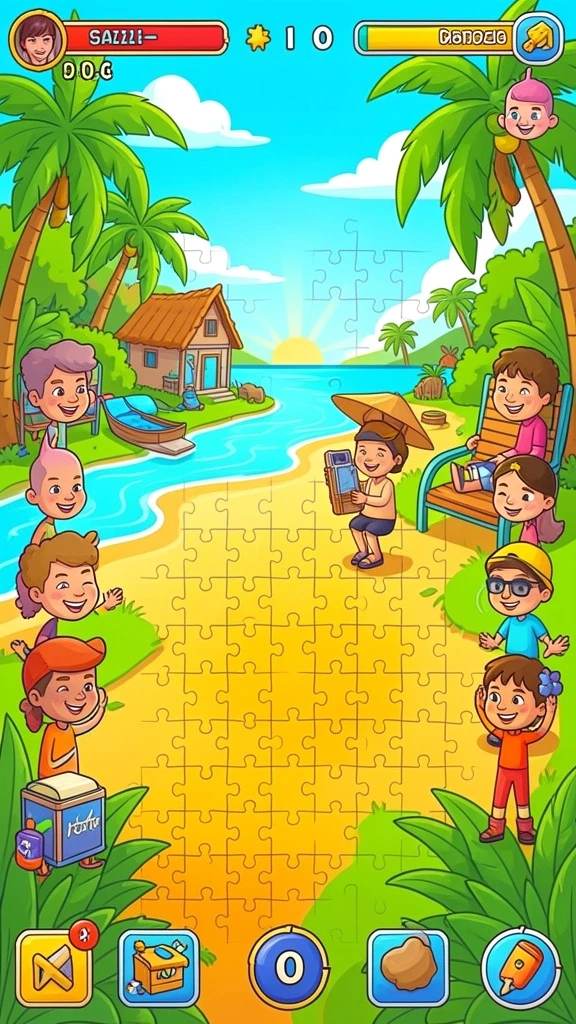 hokihoki - Karakter lucu yang bisa dipilih sesuai selera.