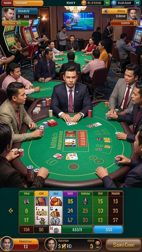 qqnusa - Tampilan antarmuka permainan yang menarik dan intuitif.