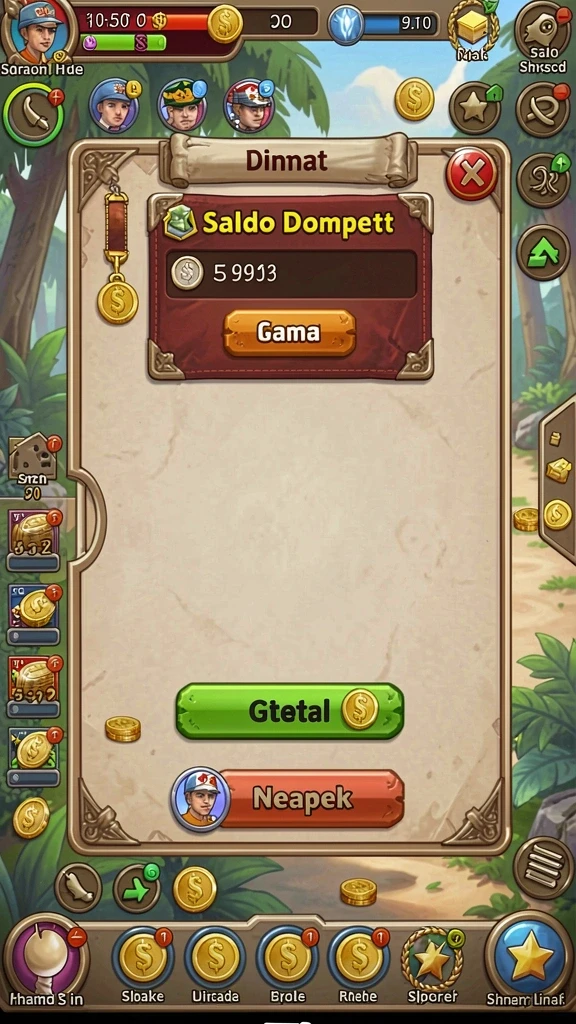 zk7 - Tangkapan layar dari salah satu level menantang.